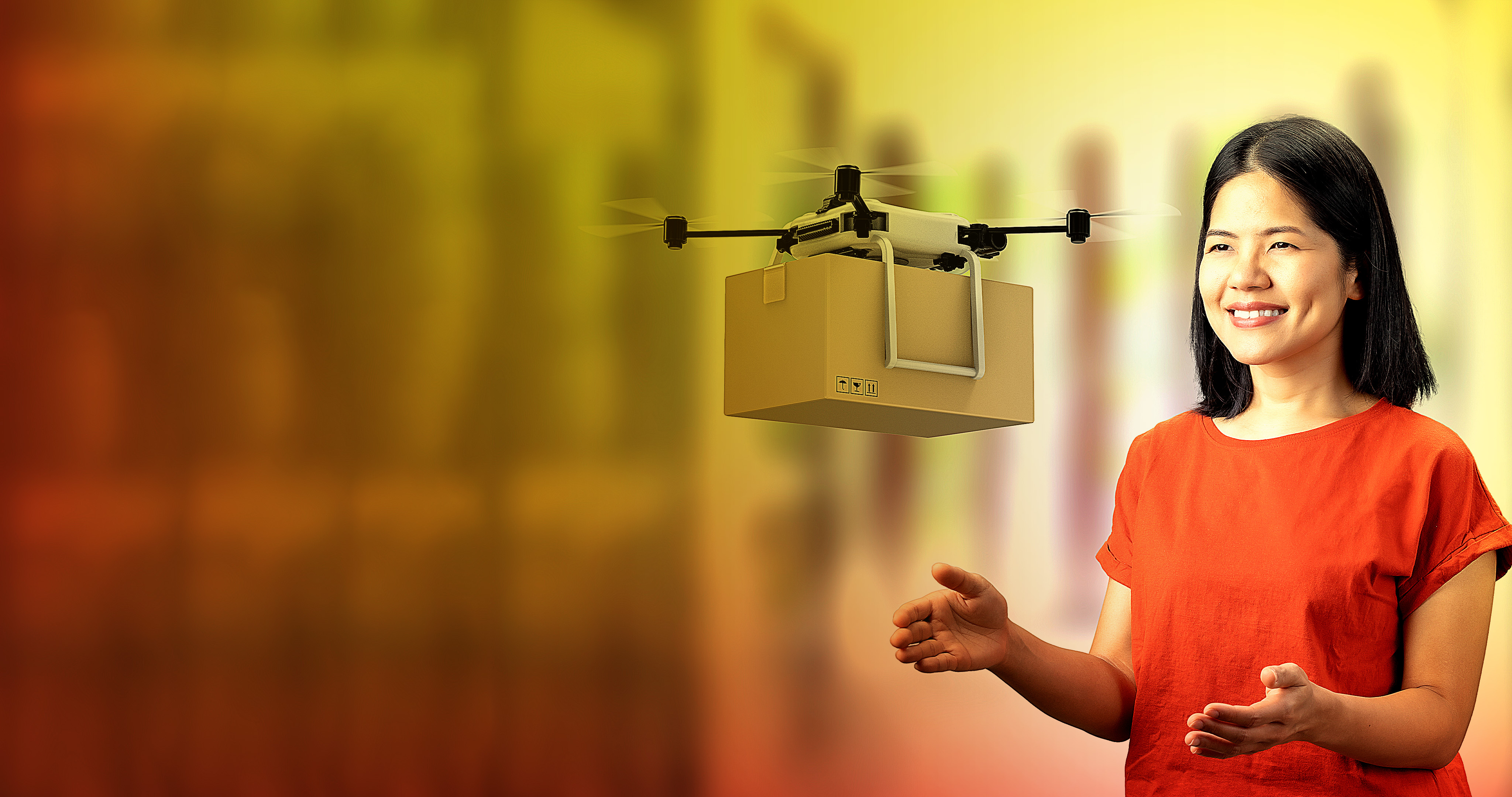 Drone Framework for On Demand Commercial Services TCS