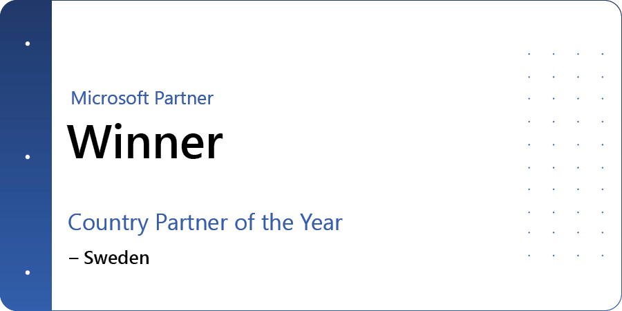  Country Partner of the Year 2025 – Sweden