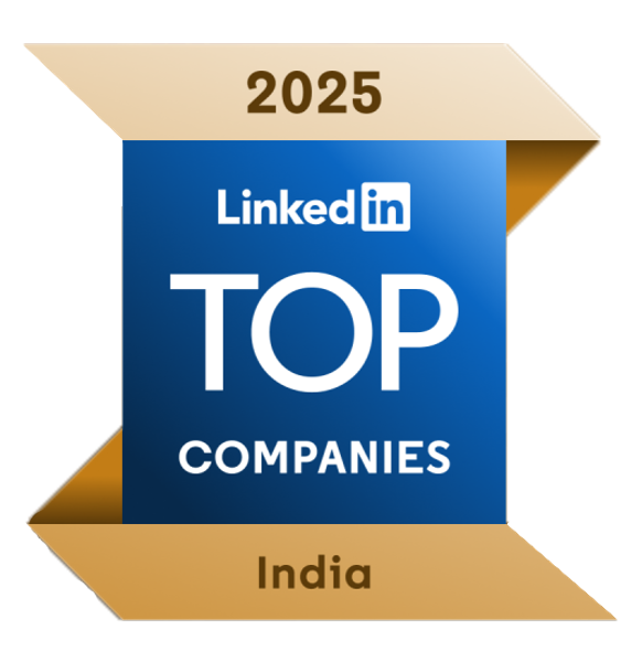 Ranked the No.1 tech employer in India on LinkedIn
