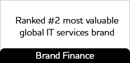 #2 most valuable global IT Services brand