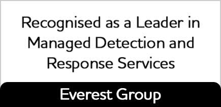 Leader in Managed Detection and Response Services by the Everest Group