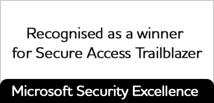 Microsoft Security Excellence Awards winner for Secure Access Trailblazer