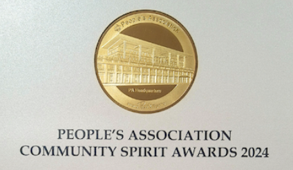 Excellence Award at The People’s Association Community Spirit Awards 2024​
