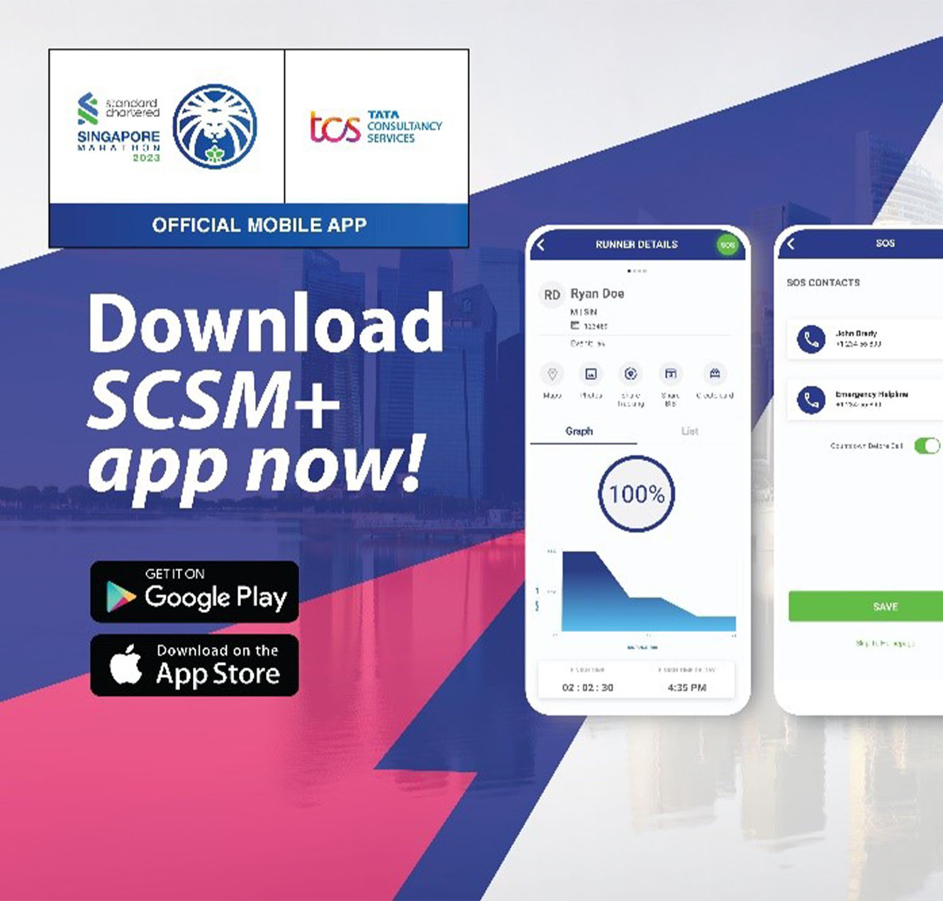 Official Standard Chartered Singapore Marathon 2023 App Powered by TCS