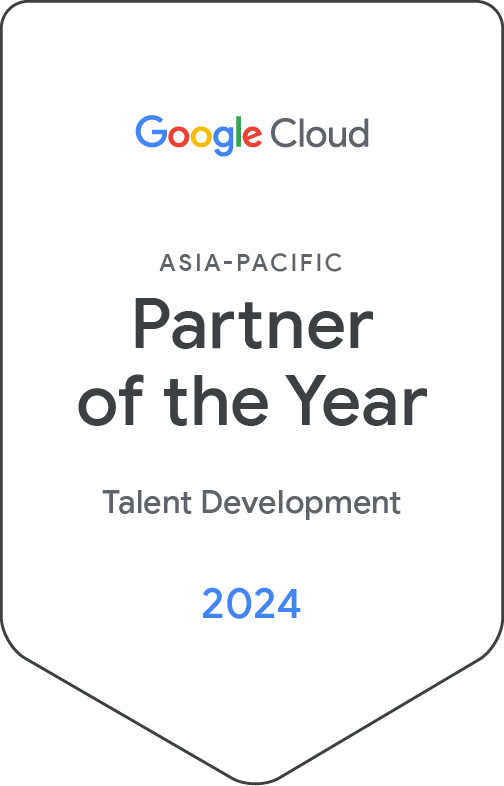 2024 Google Cloud Partenaire de l’année Asie-Pacifique pour le développement des talents