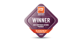 Best Corporate Actions Service Provider - FTF News Technology Innovation Award for 2023
