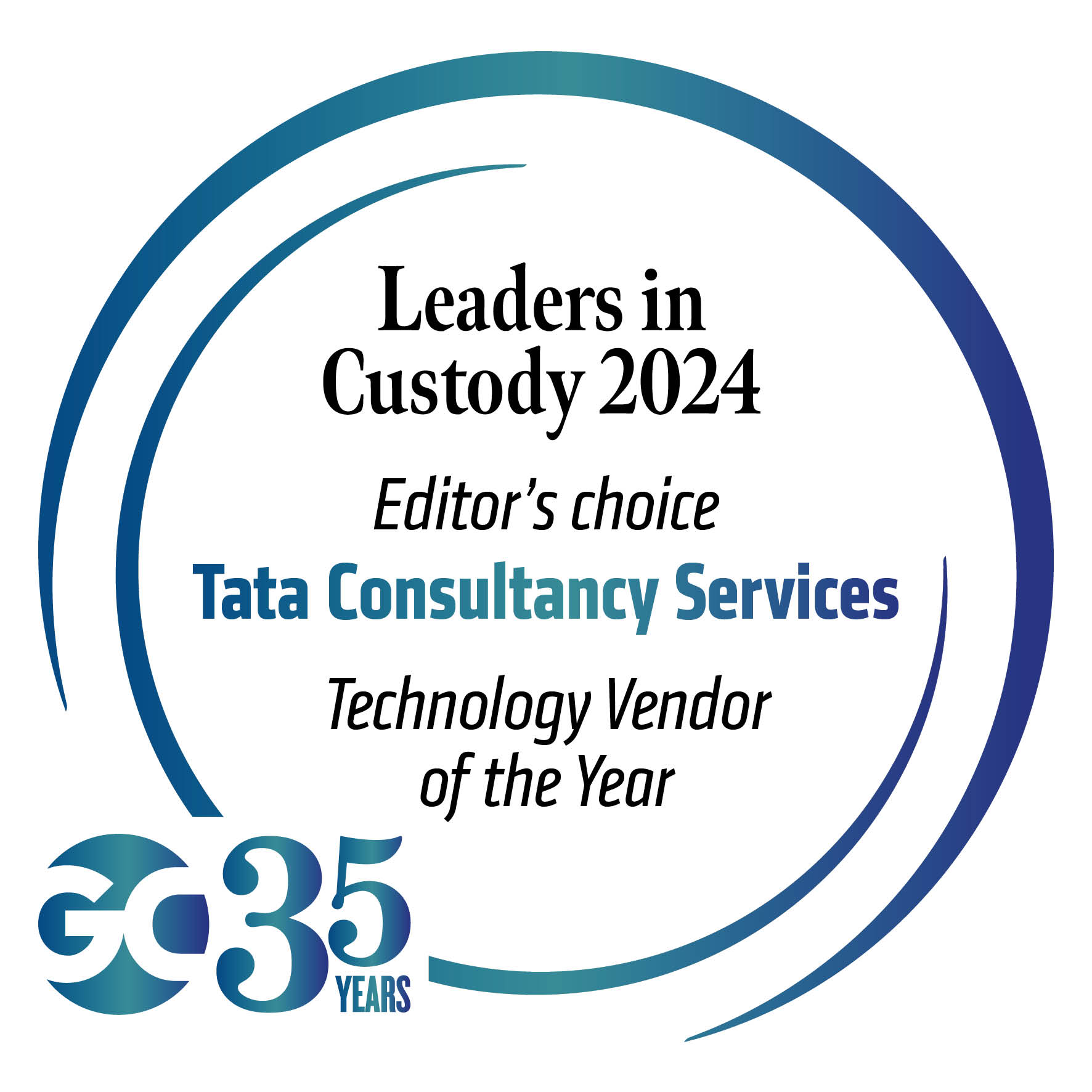 Tata Badge - Leaders in Custody 2024