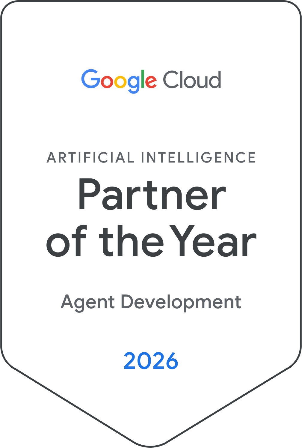 Artificial Intelligence Partner of the Year for Agent Development