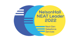 Nelson Hall next-gen Salesforce services-2022　にて「リーダー」に選出