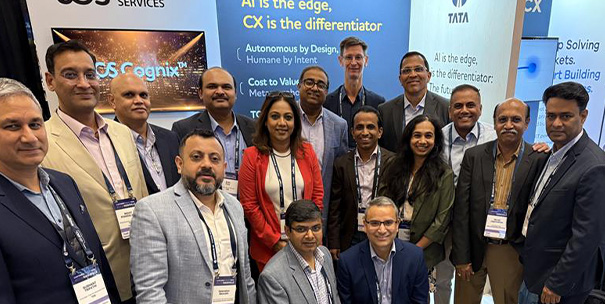 The TCS booth was a hub of CX innovation and fascinating conversations