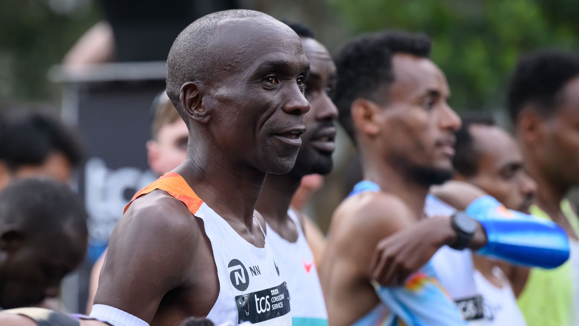 Eliud Kipchoge Start Line