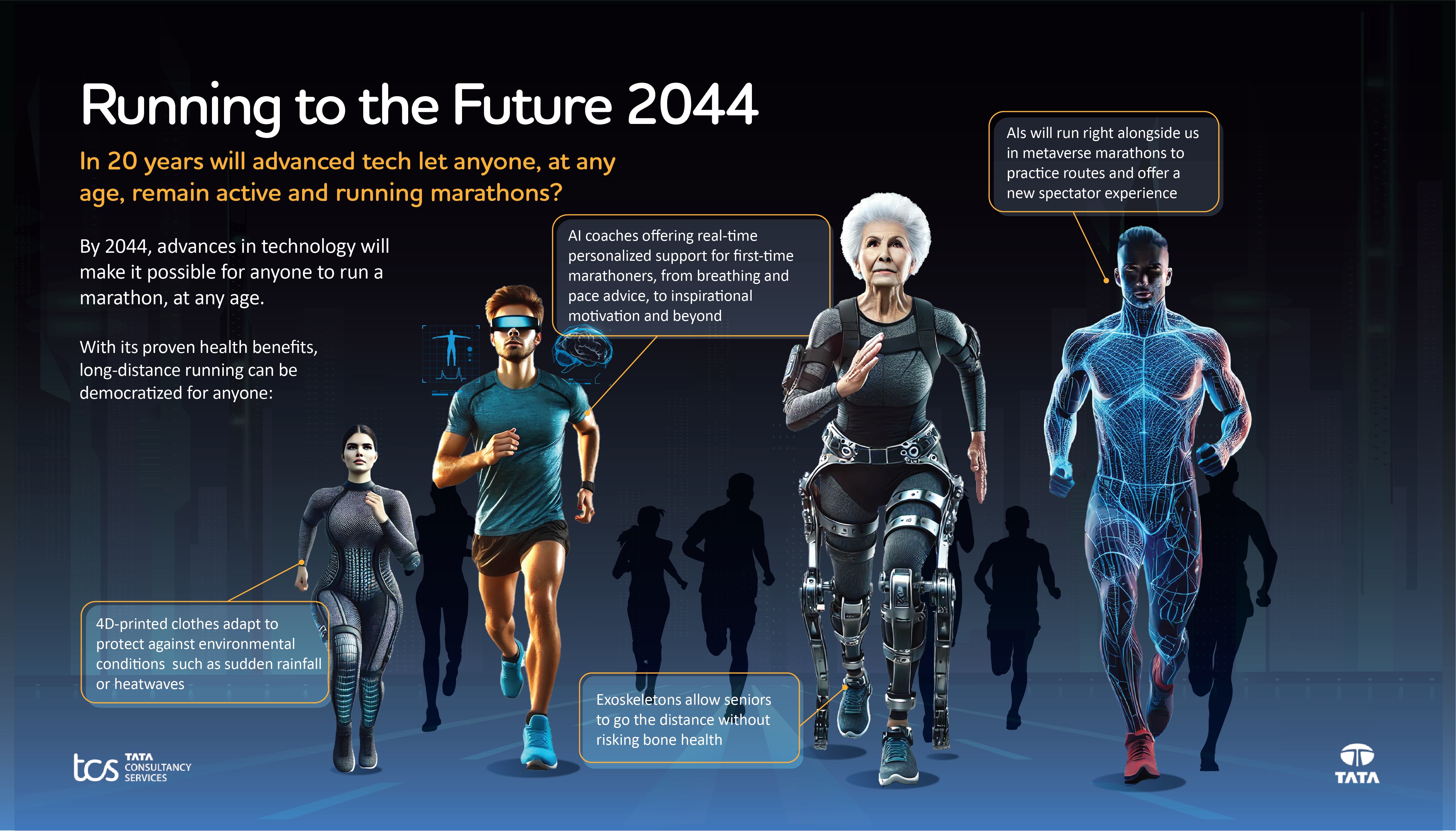 Une course vers le futur