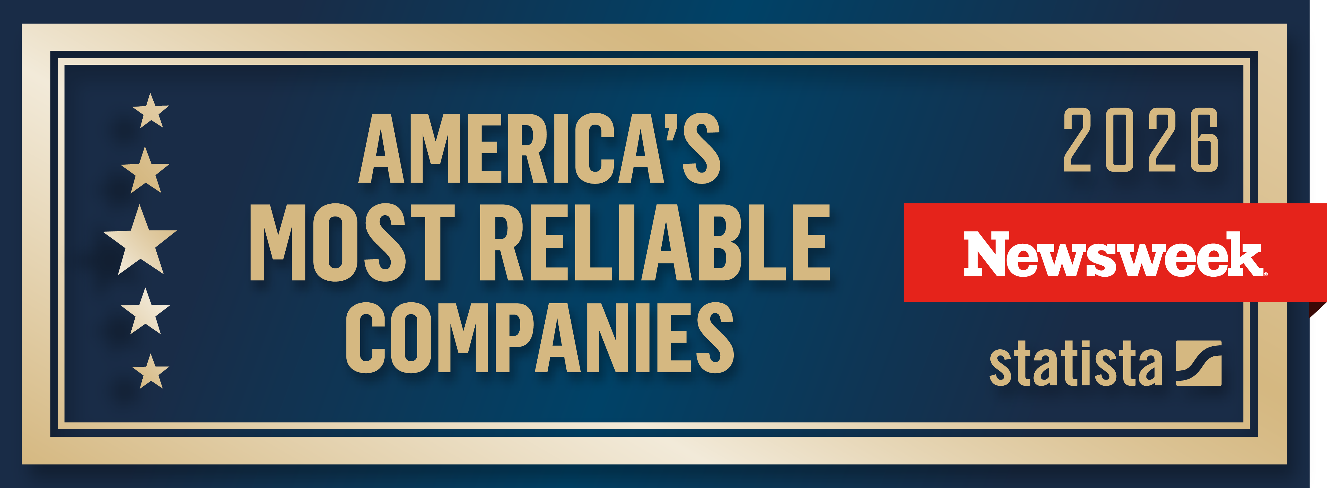 Newsweek’s America’s Most Reliable Companies 2026